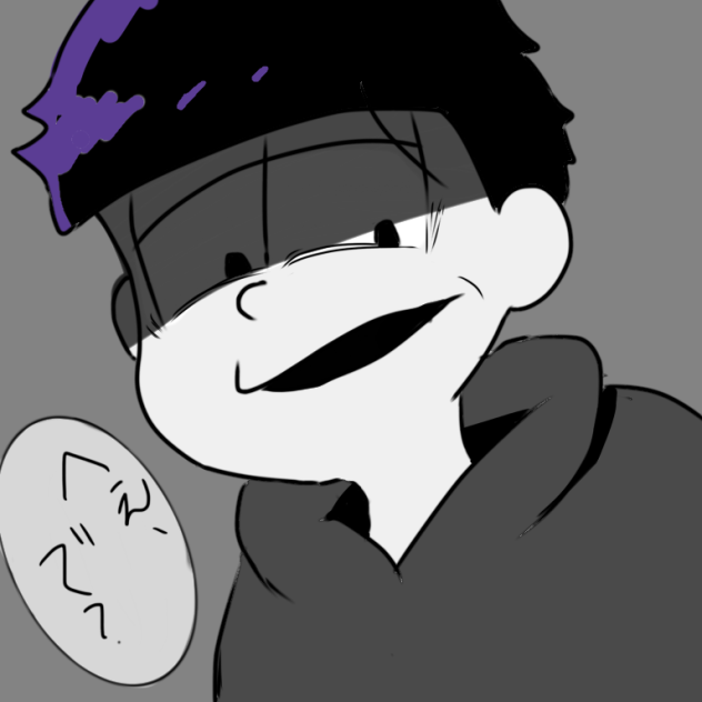 一松 ゲス顔 Ibispaint