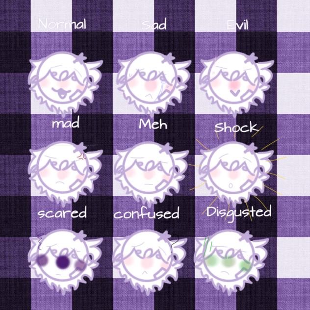 All of Emi's moods 💜
