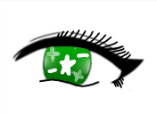 Green eye