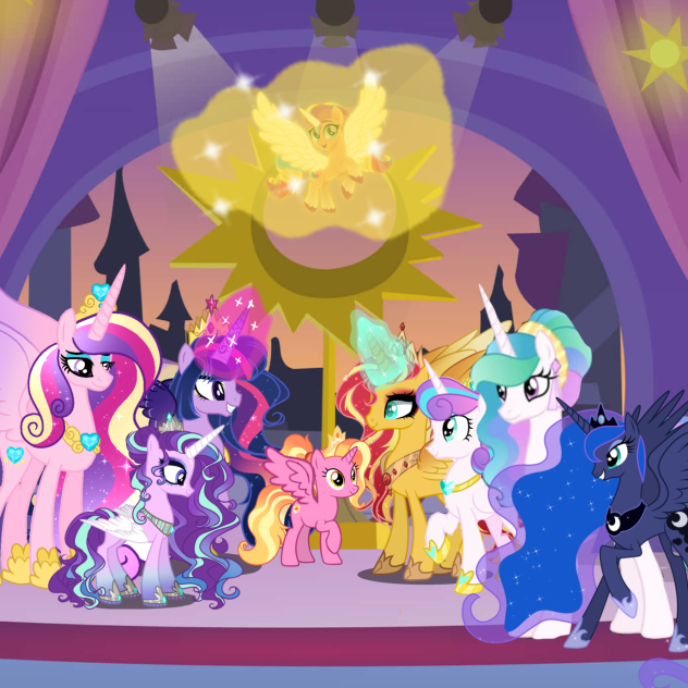 Luster Dawn's coronation