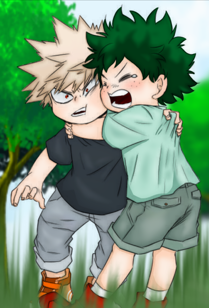 Bakugou and Deku