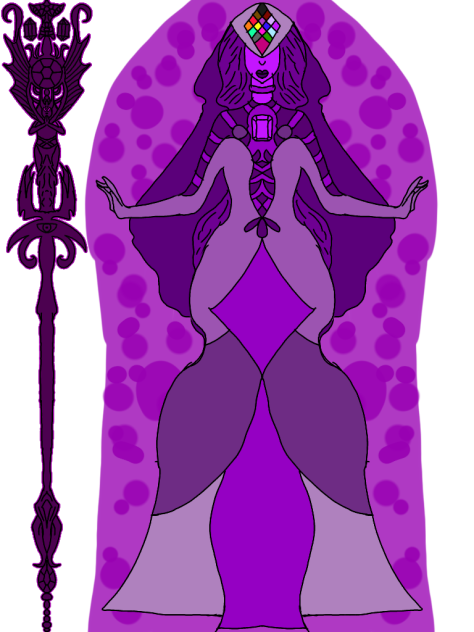 The Exalted Purple Diamond - ibisPaint