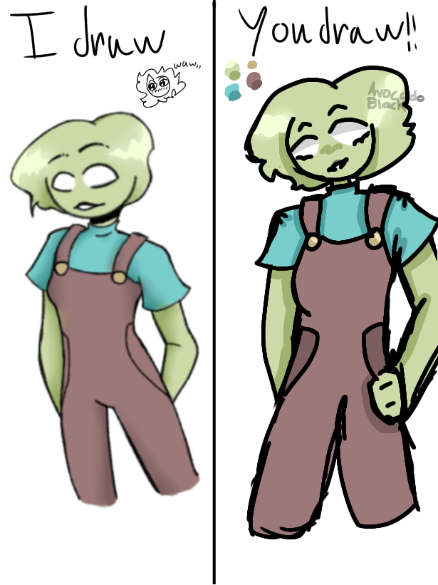 I draw you draw thingy idk - ibisPaint