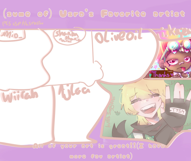 Usra's Favorite Artists