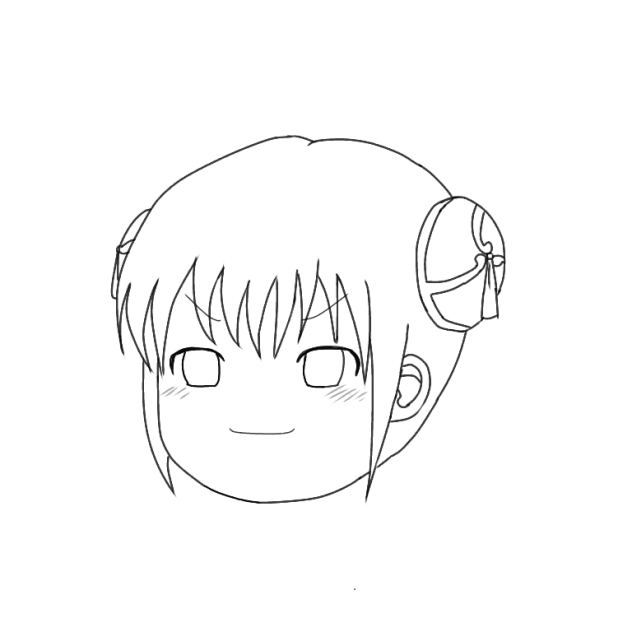 ゆっくり神楽線画