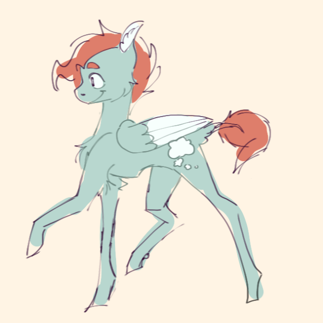 pony so a walkn