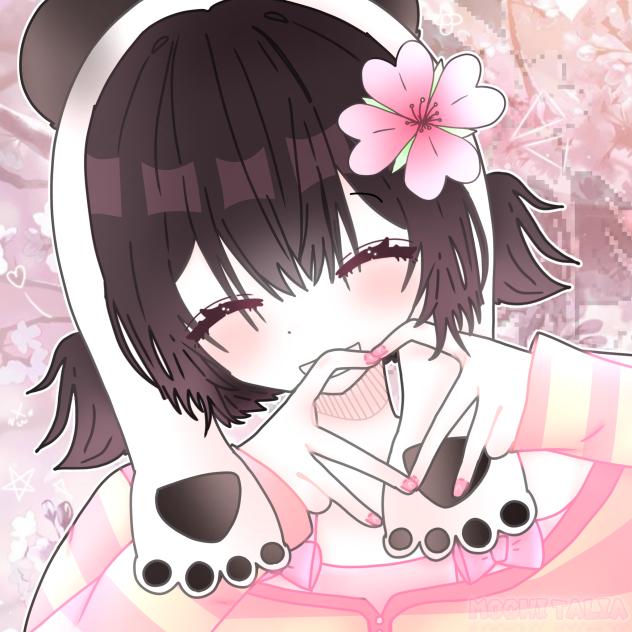 Drawing Of My Irl Bestie's Oc Pandi!! 🩷