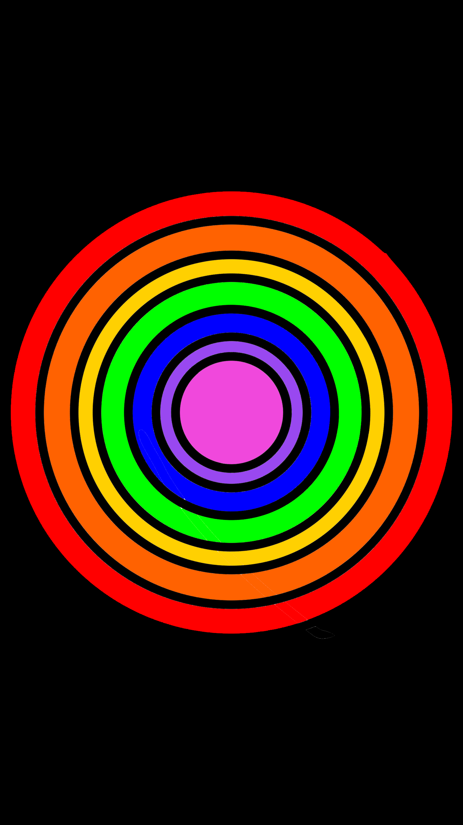 Circular Rainbow - ibisPaint