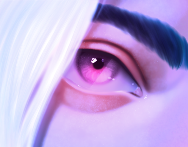 Eye digital painting- Art Study
