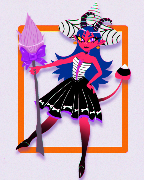 spooky month imp