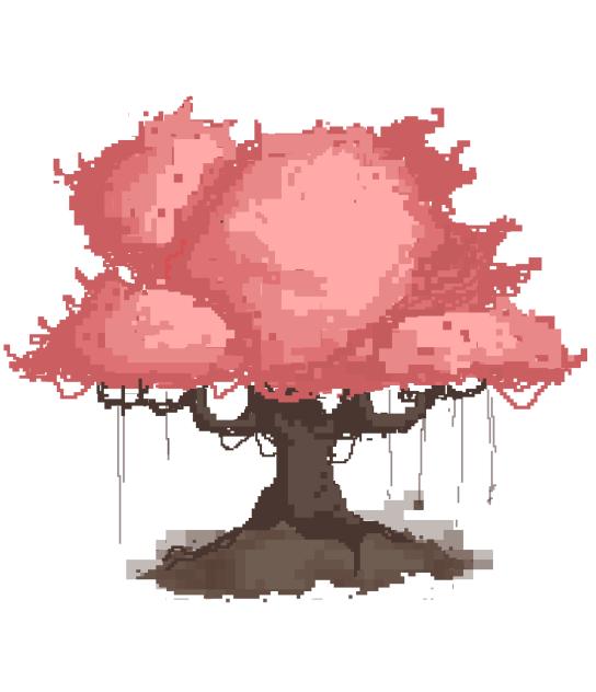 pixel tree 2
