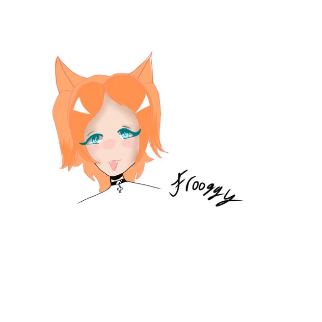 Orange tabby cat - ibisPaint