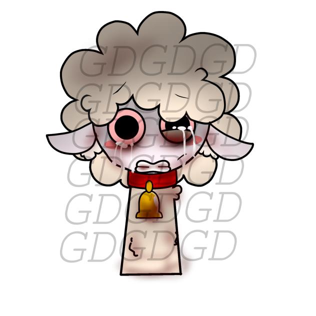 Grace the sheep (DARK)NEW