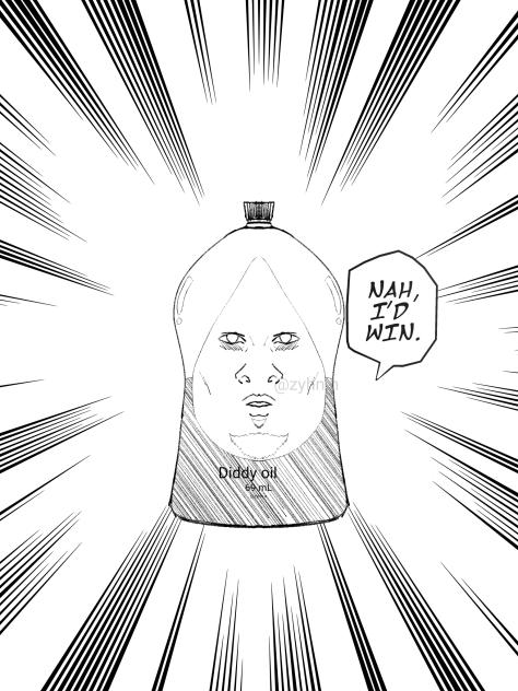 Diddy oil fan Art