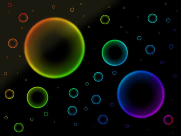 Colorful bubbles