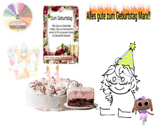 HAPPY BIRTHDAY MARX, WOO!!