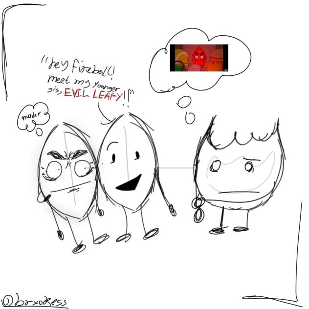 bros getting reminded of bfdia 6