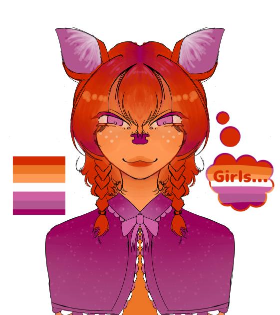 —Lesbian deer—