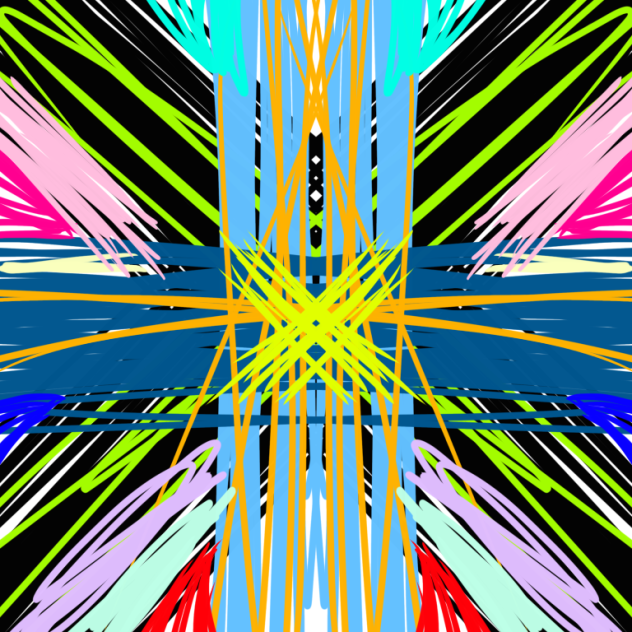 Virtual graffiti art.... I think
