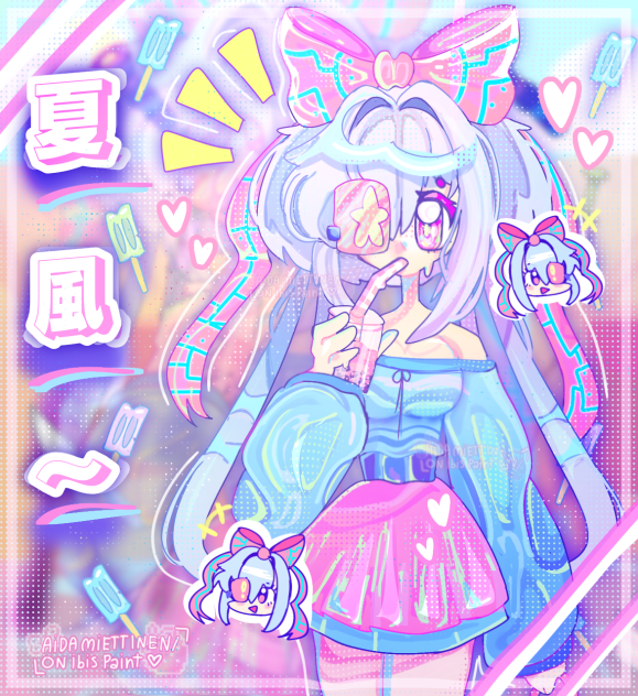 summer time!🍉🍨Digital-chan💕☀️💧