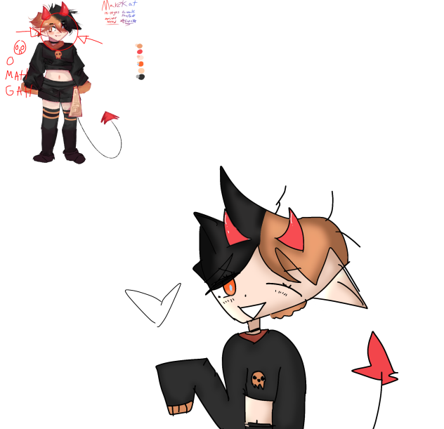 Fan art for marzcat bc I was bored
