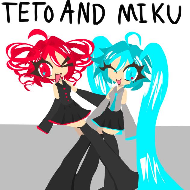 Tetooo and Mikuuu (ship)