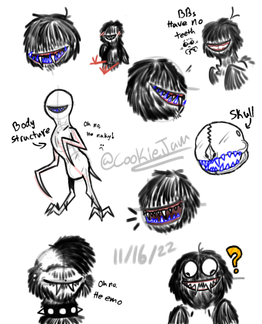 Theosilan Bird sketches!