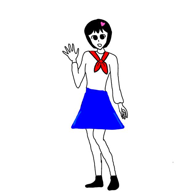 2話で登場した女の子(名前は、アイです。)