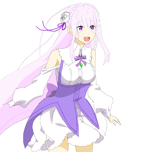 エミリアたん ibisPaint