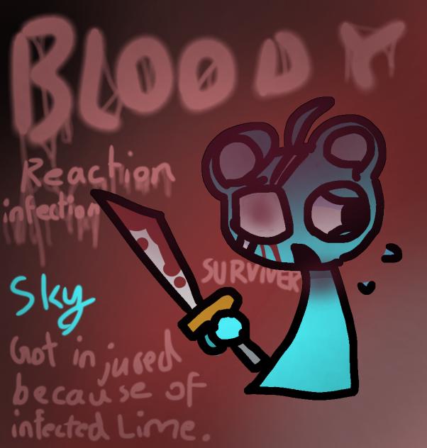 Sprunki Bloody Reaction infection