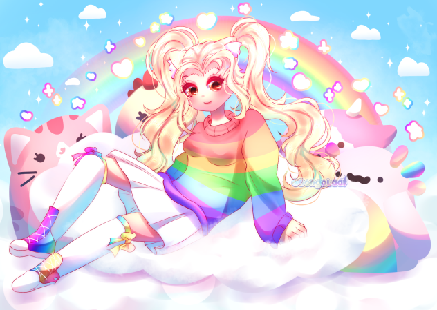 Rainbows and Squishmallows