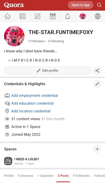 MEH QUORA. AND AM LONELY ON THERE