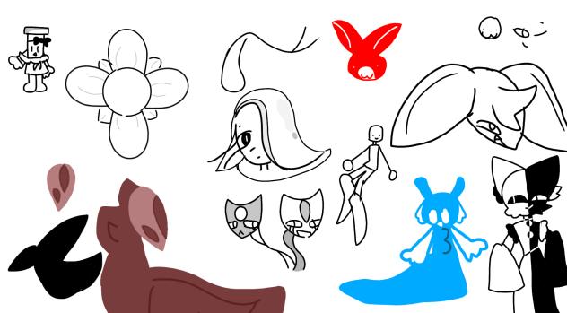 sketching to my ketching