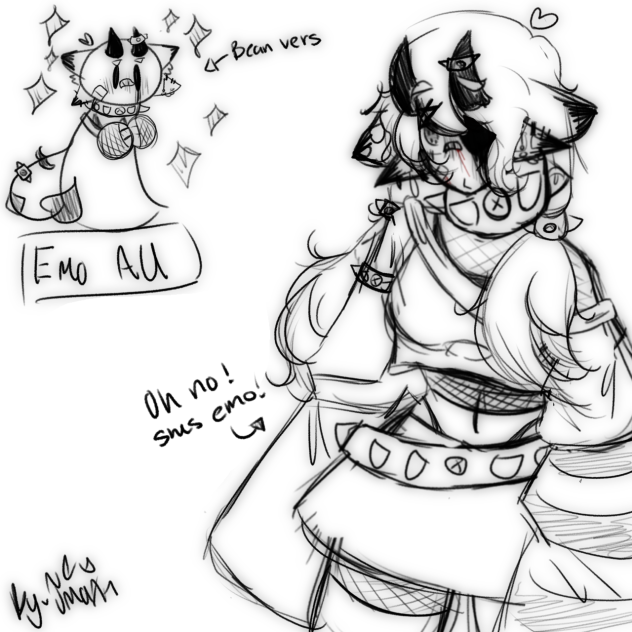 Emo au redesign - ibisPaint