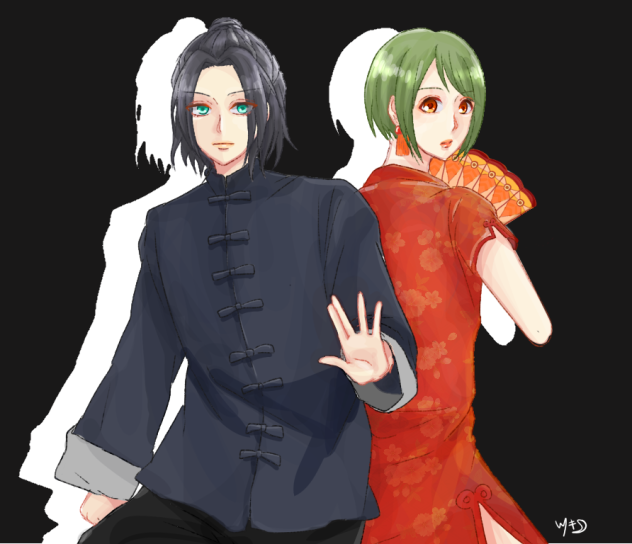 莇と幸でチャイナ