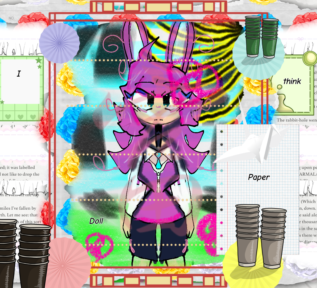 I think Doll paper - ibisPaint