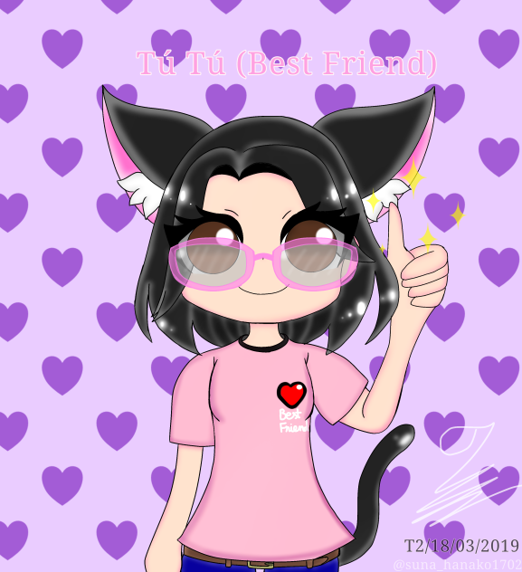 My Best Friend (her mascot)