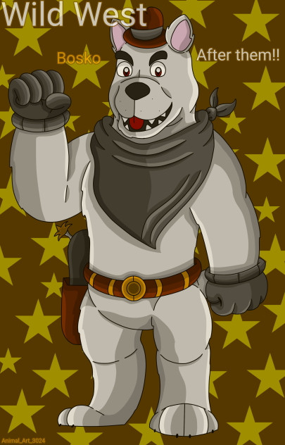 Bosko the fugitive bandit