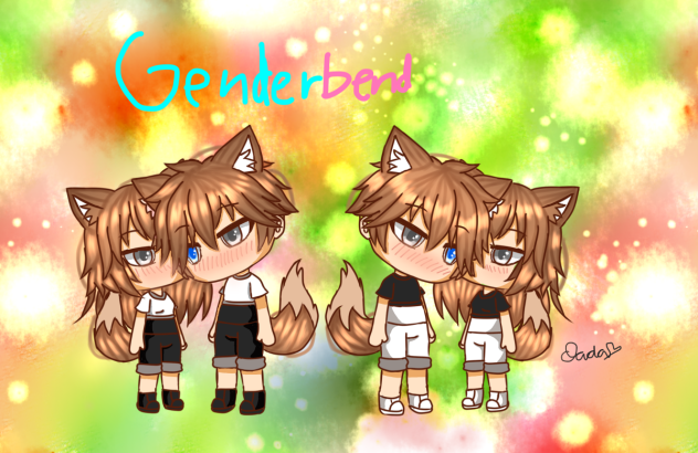 genderbend Jacob and Jake (cousin’s oc’s