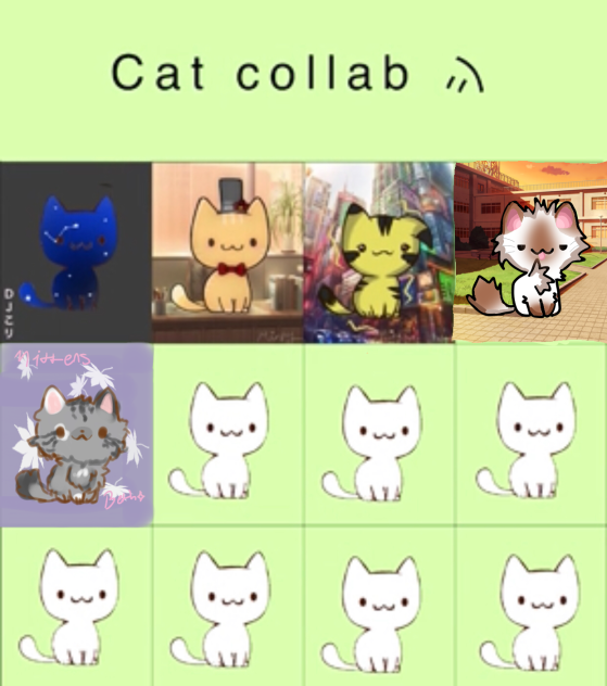 cat collab✨💖