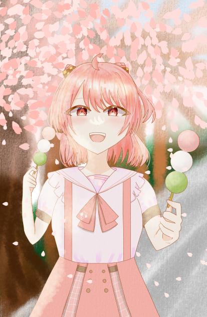 桜とのあさん
