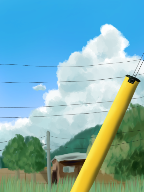 背景素材　夏