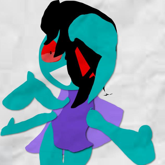 Tried the paper art style with t. astro