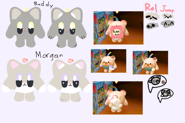 Buddy and Morgan are now eggys