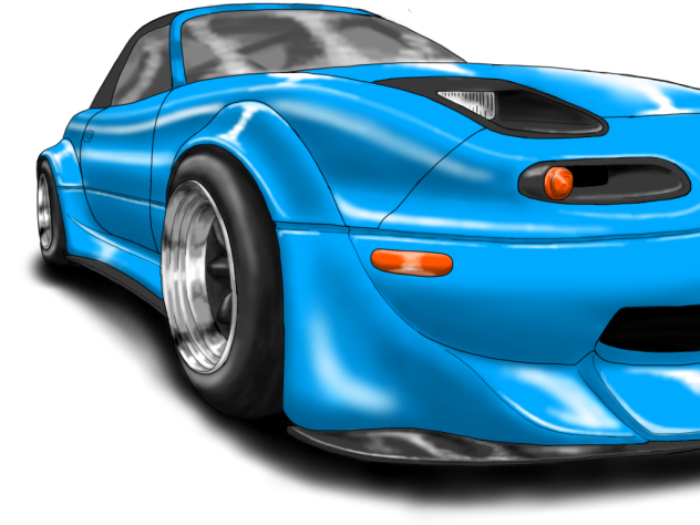 NAロードスター  オーバーフェンダー イメージ