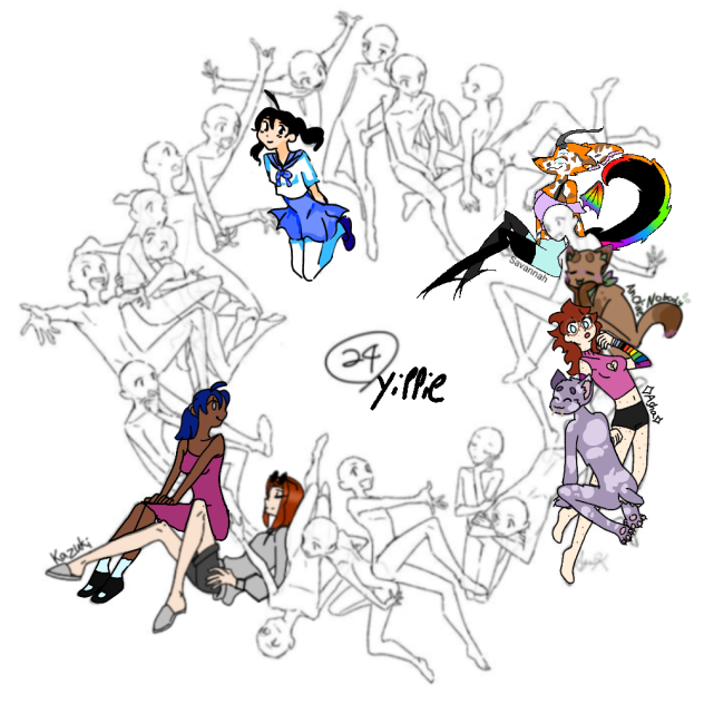 My oc on a 24 Collab❓!