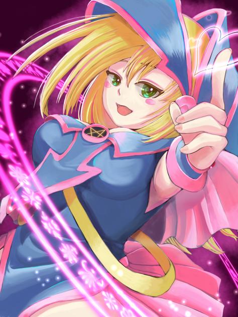ブラック・マジシャン・ガール - ibisPaint