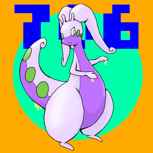 図鑑番号ランダムで絵を描いてみる6