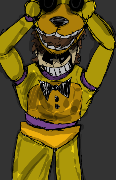“Suiting up” FNAF speedpaint