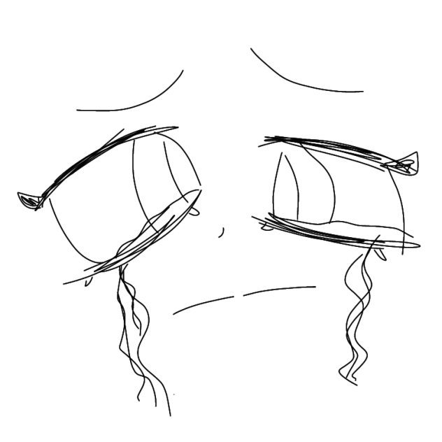 a sad face ig